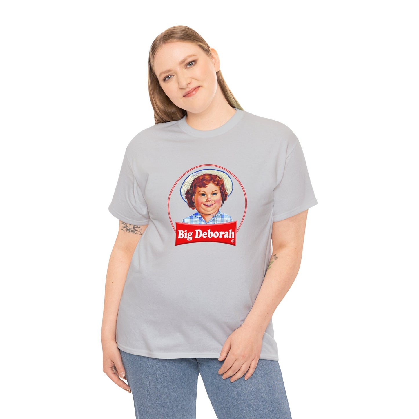 Big Deborah Funny Novelty Gift Unisex Heavy Cotton Tee