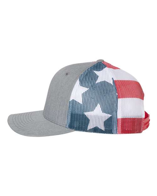 Embroidered Charlie Kirk FREEDOM Richardson Trucker Hat