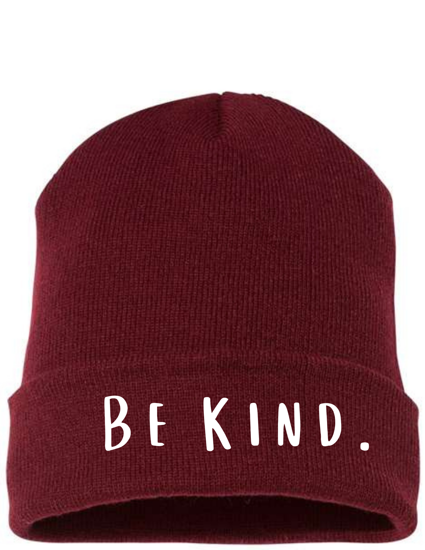 Be Kind Embroidered Beanie