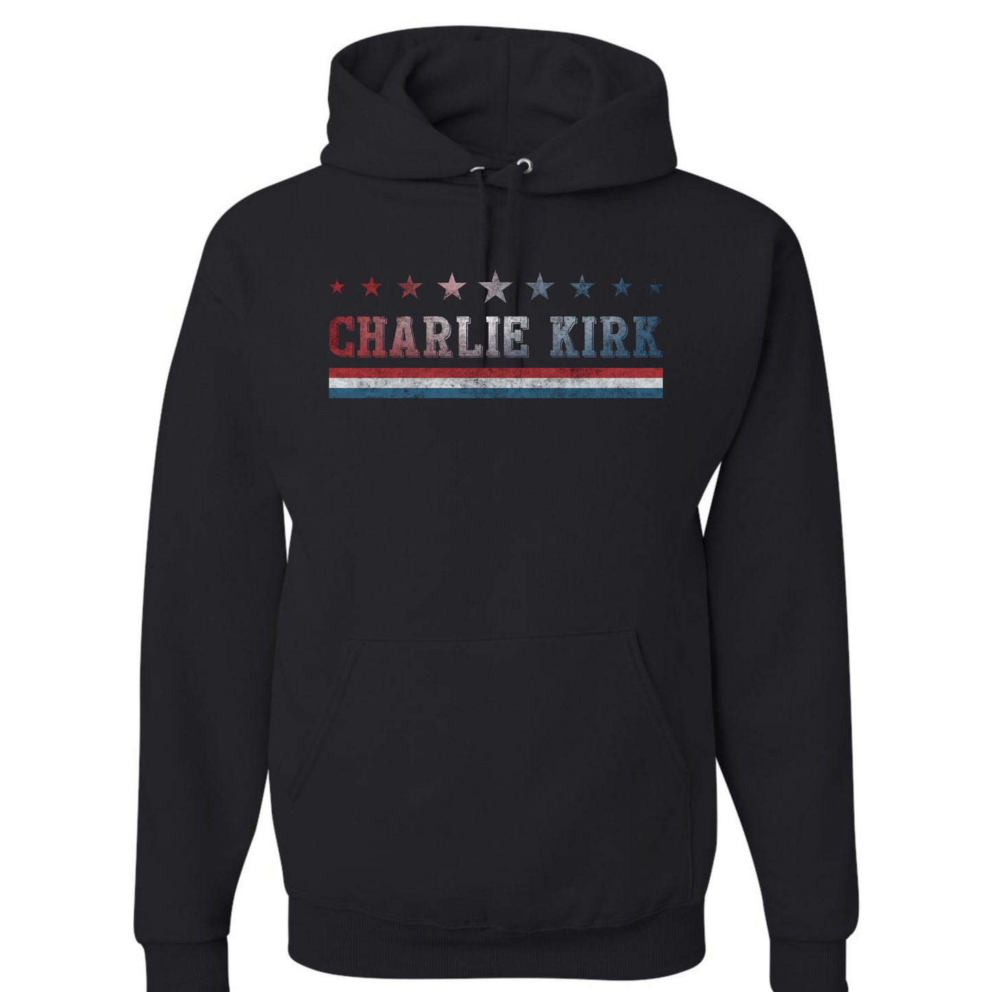 Charlie Kirk Never Give Up T Shirt Long Sleeve or Hoodie
