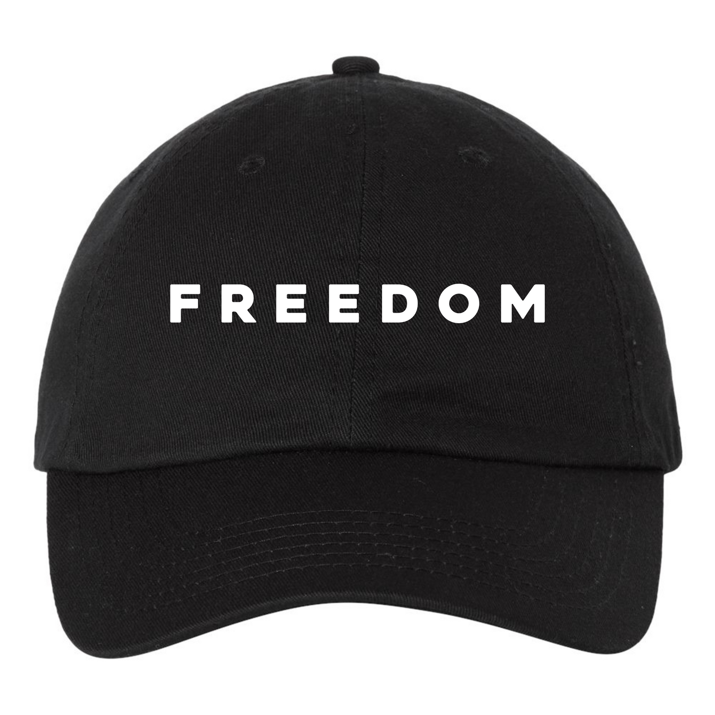 Embroidered Charlie Kirk FREEDOM Dad Cap Unstructured Cap