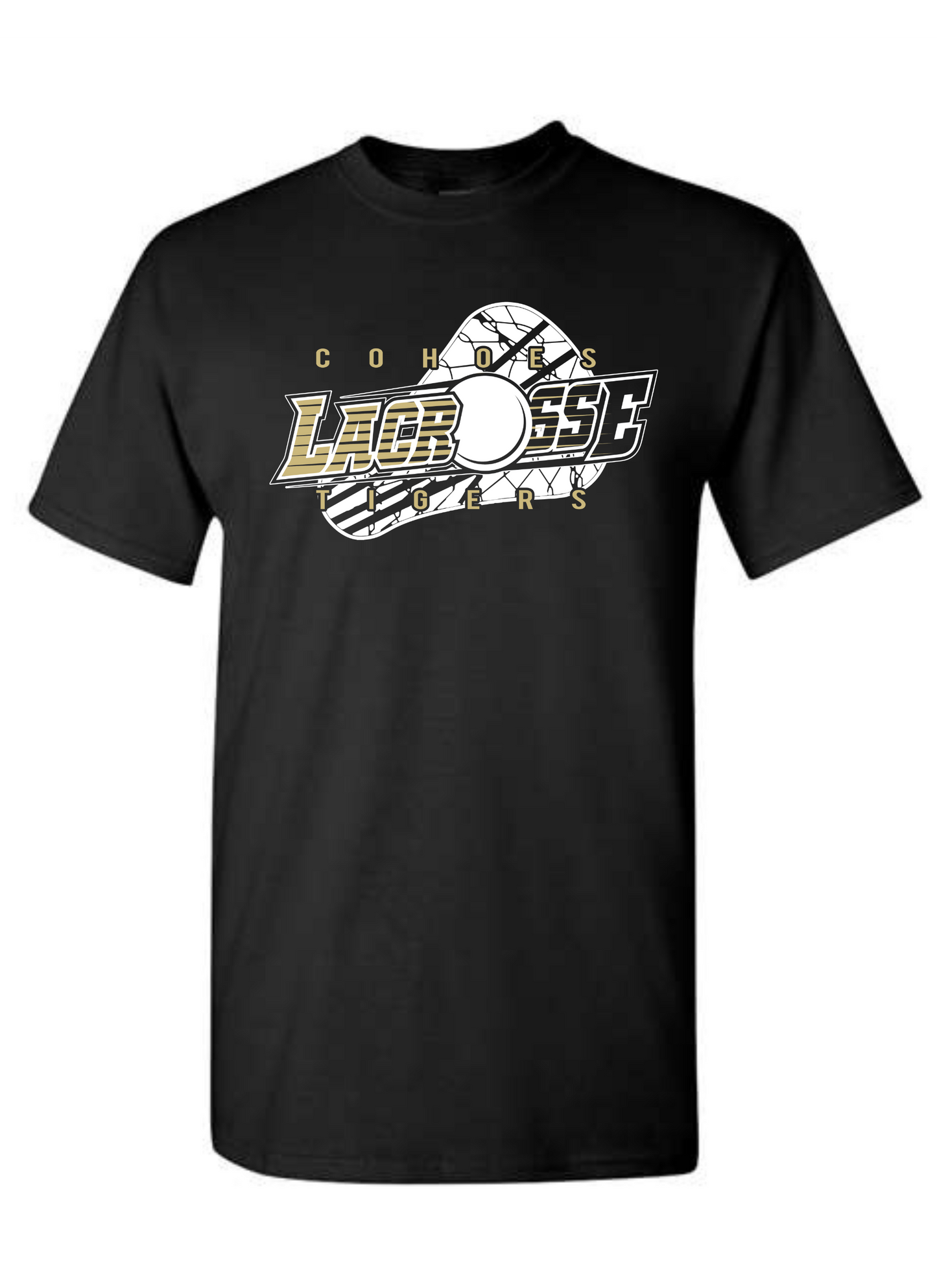 Cohoes Tigers Lacrosse Ball T Shirt Hoodie