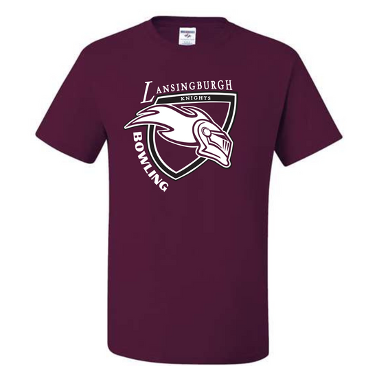 Be The Pressure Lansingburgh Knights Bowling T Shirt / Longsleeve T