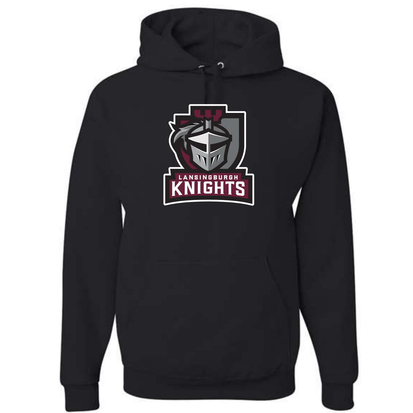 Lansingburgh Knights Spirit T Shirt Hoodie