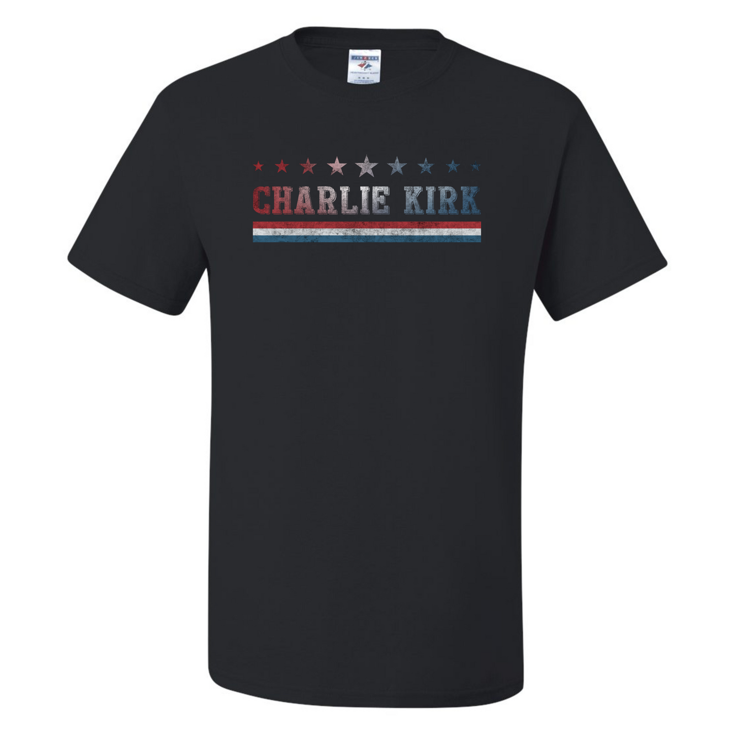 Charlie Kirk Never Give Up T Shirt Long Sleeve or Hoodie