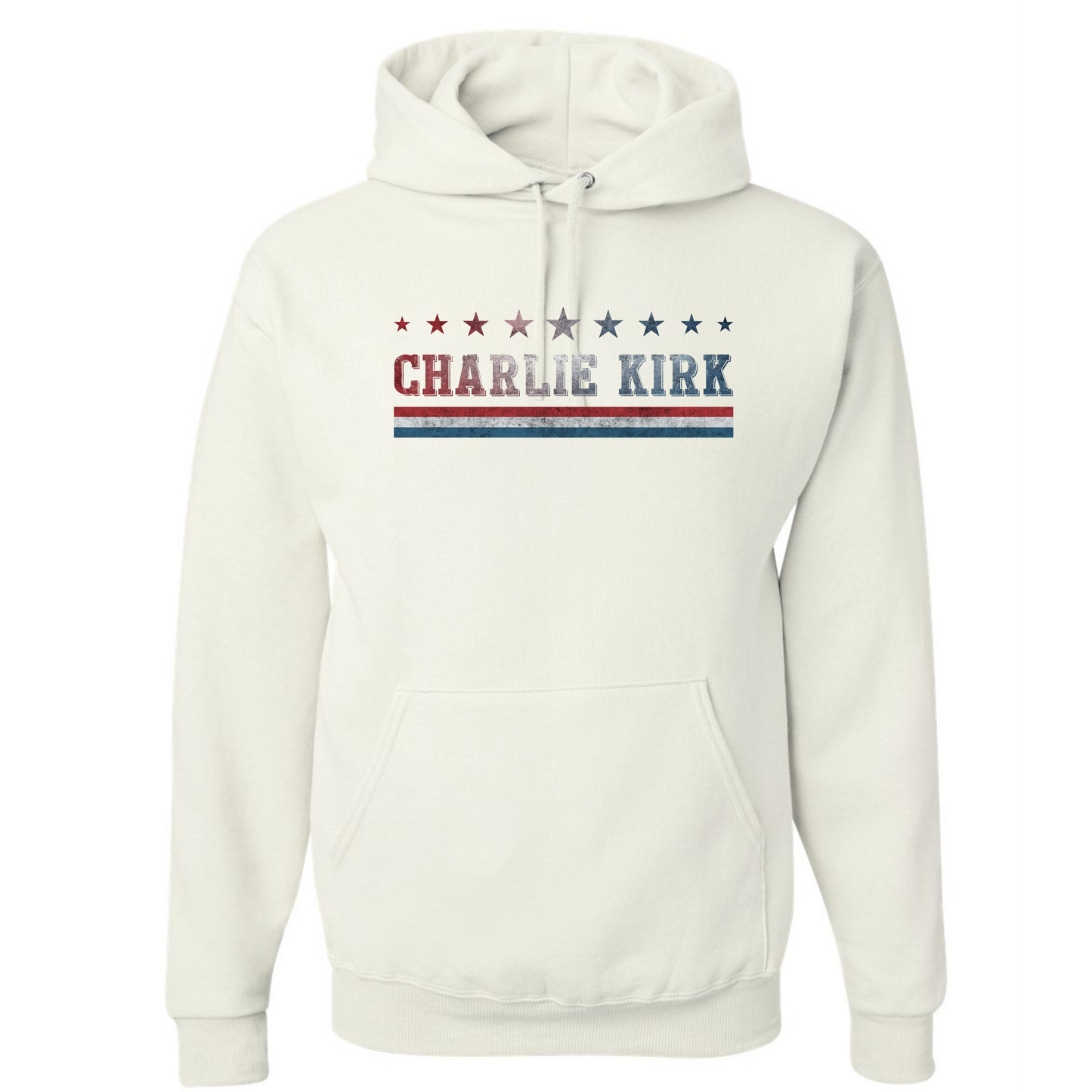 Charlie Kirk Never Give Up T Shirt Long Sleeve or Hoodie