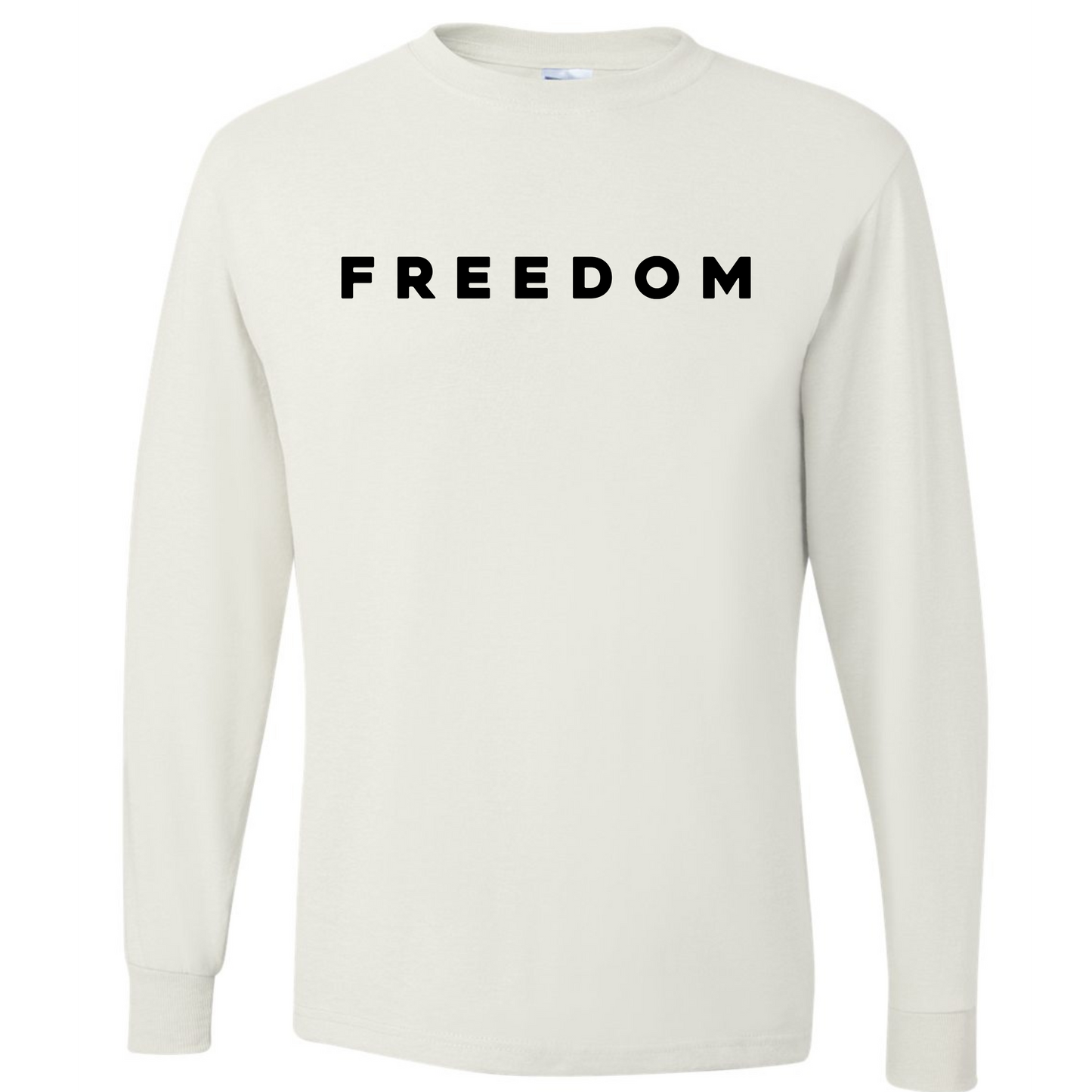 Charlie Kirk Freedom T Shirt Long Sleeve or Hoodie