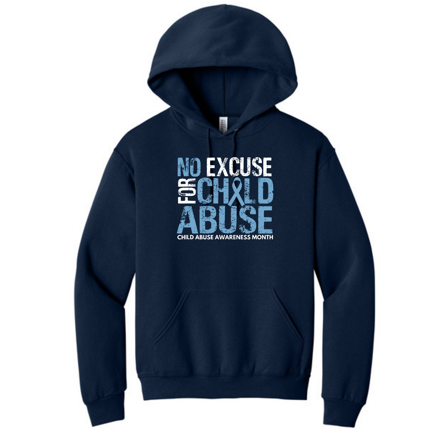 No Excuse For Child Abuse Awareness Apparel