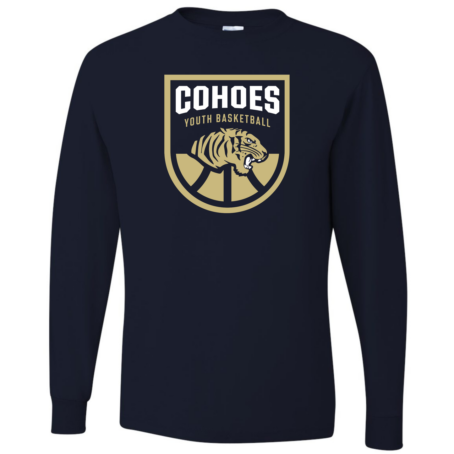 Cohoes Youth Basketball Hoodies T Shirts Long Sleeve