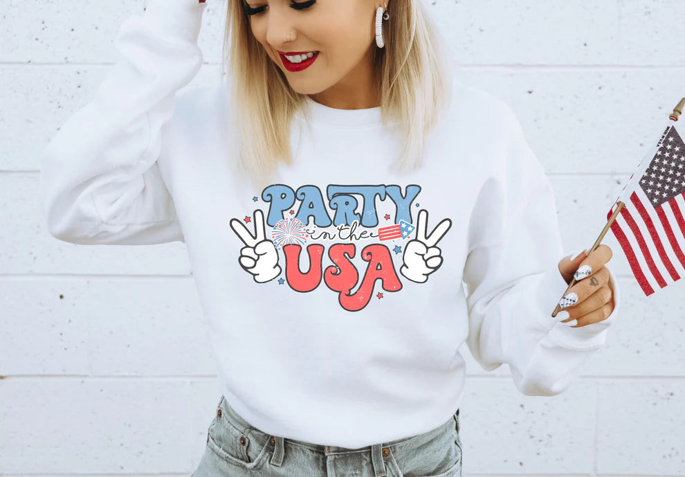 Party In The USA Peace Sign