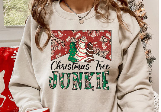 Christmas Tree Junkie Western
