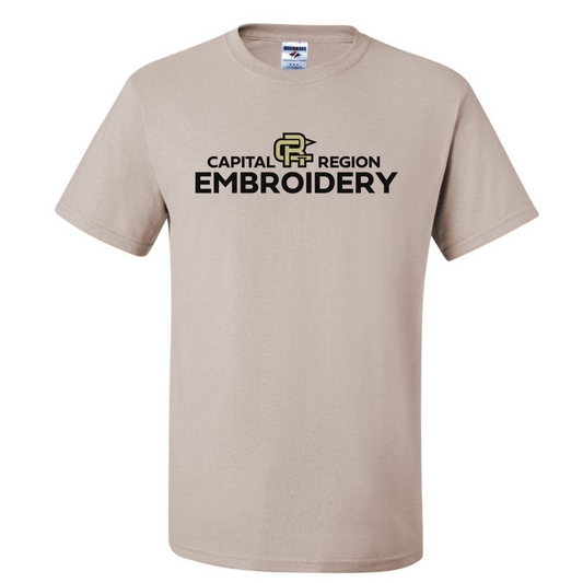 Capital Region Embroidery Re Brand T shirt