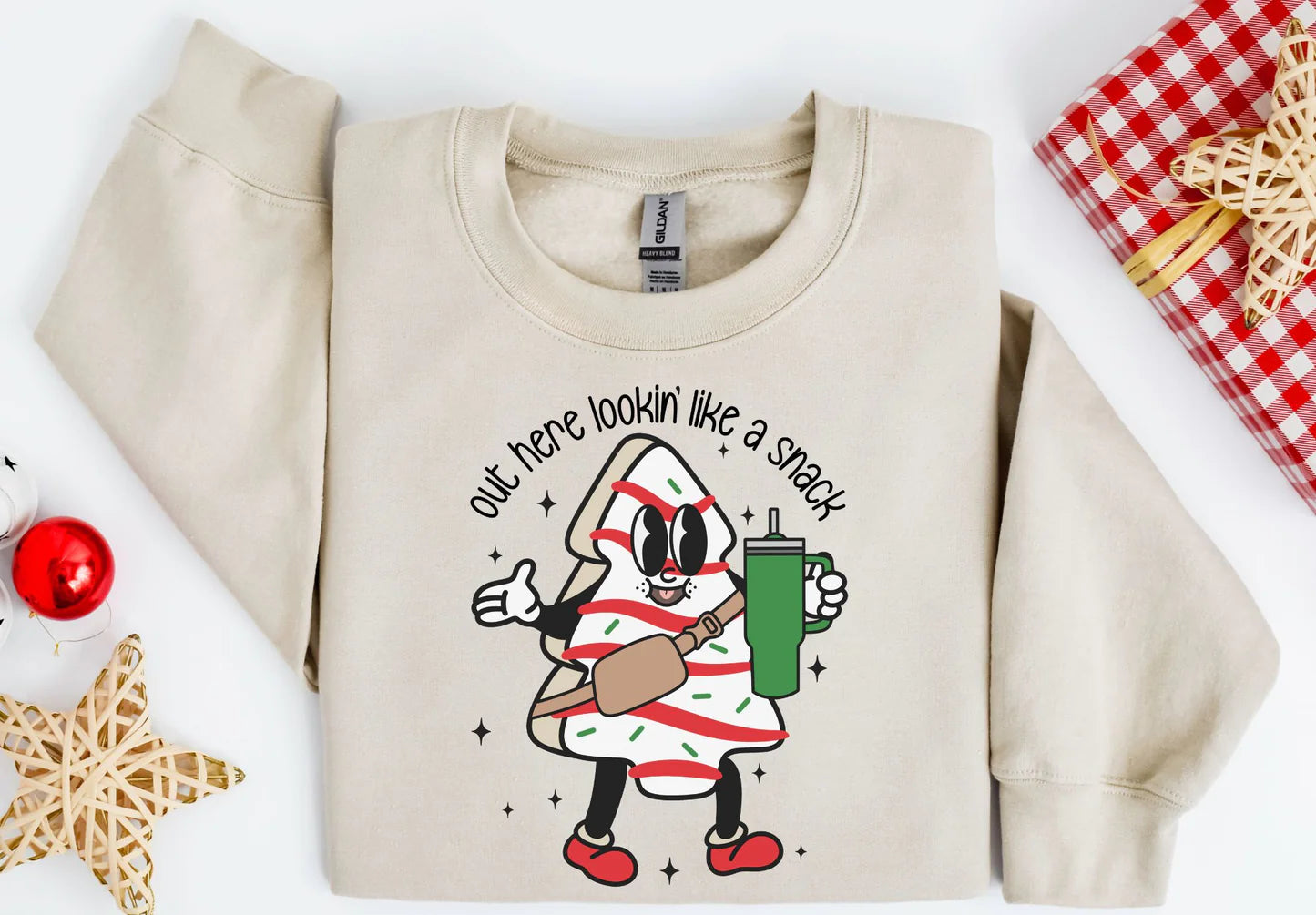 Looking Like A Snack Xmas Cake