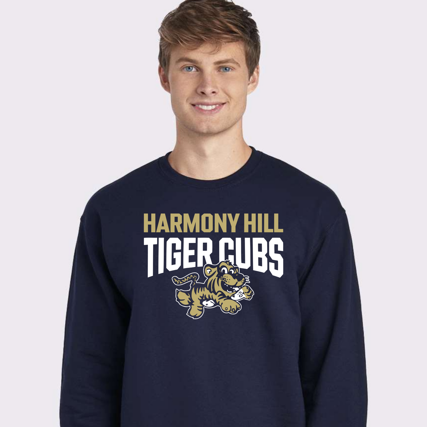 Unisex Harmony Hill Tiger Cubs Simple Crewneck