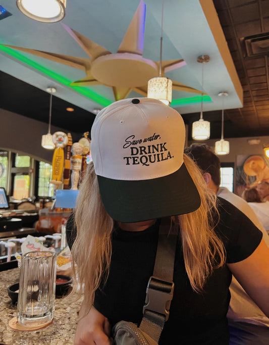 Save Water Drink Tequila Trucker Cap
