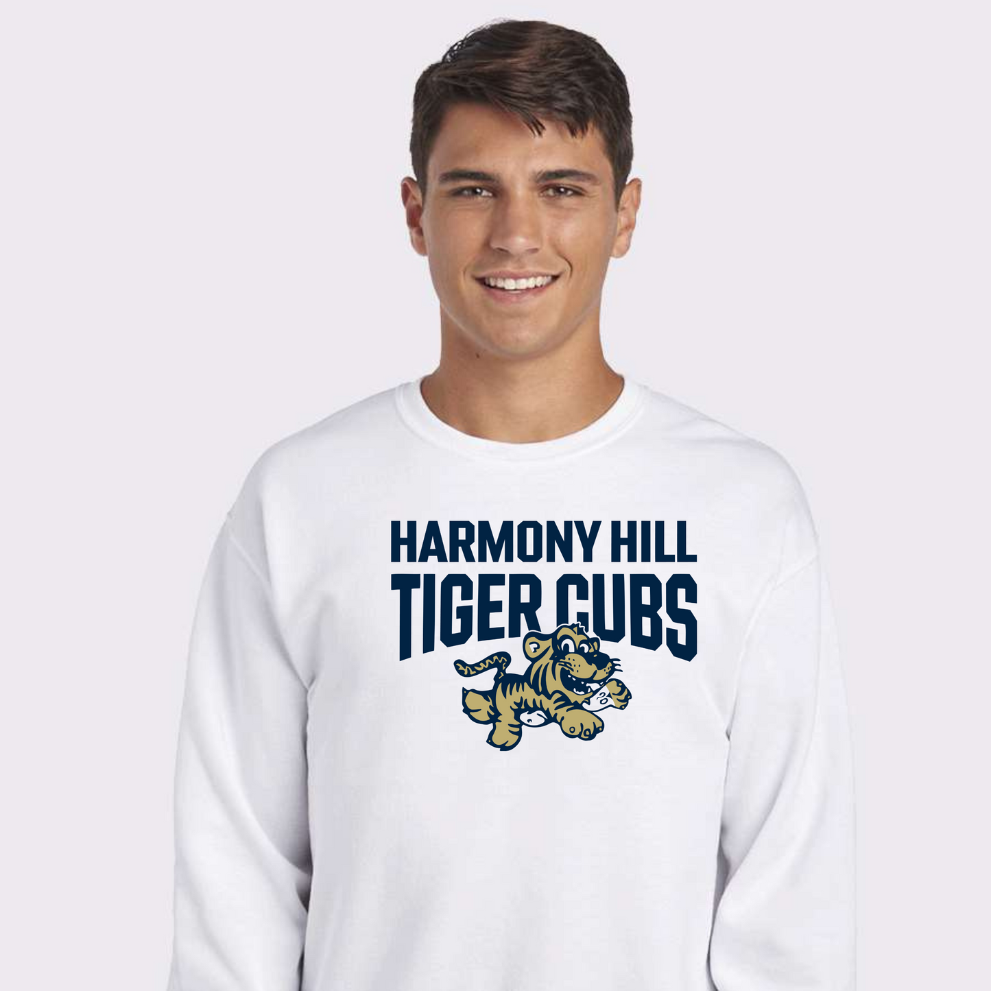 Unisex Harmony Hill Tiger Cubs Simple Crewneck