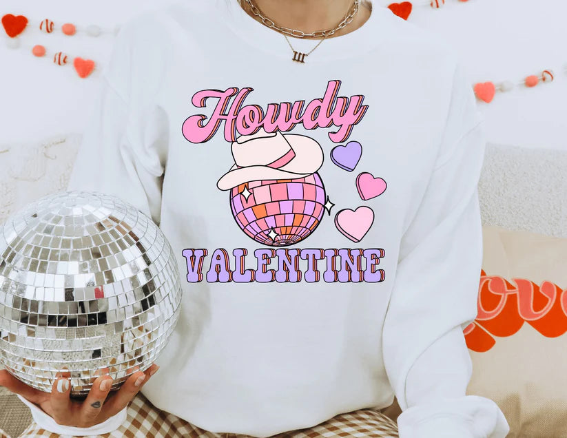 "Howdy Valentine" Valentines Top