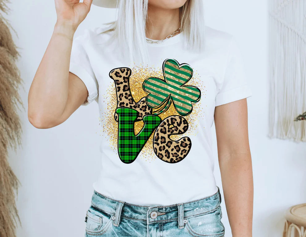 Love Shamrock Leopard