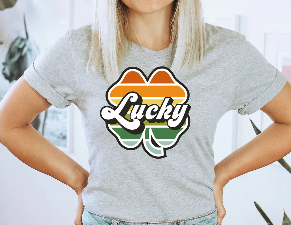 Lucky Retro Shamrock