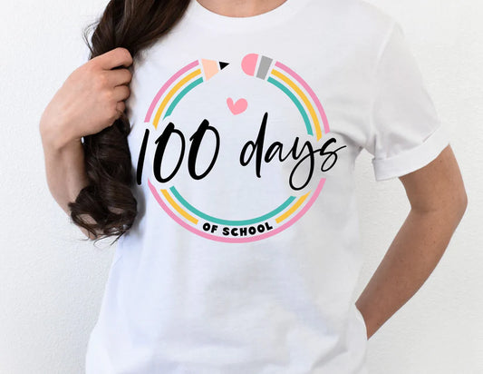 Pencil Loop 100 Days Top