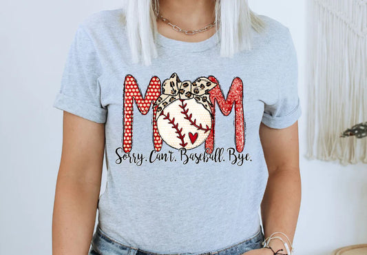 Sorry Cant Baseball