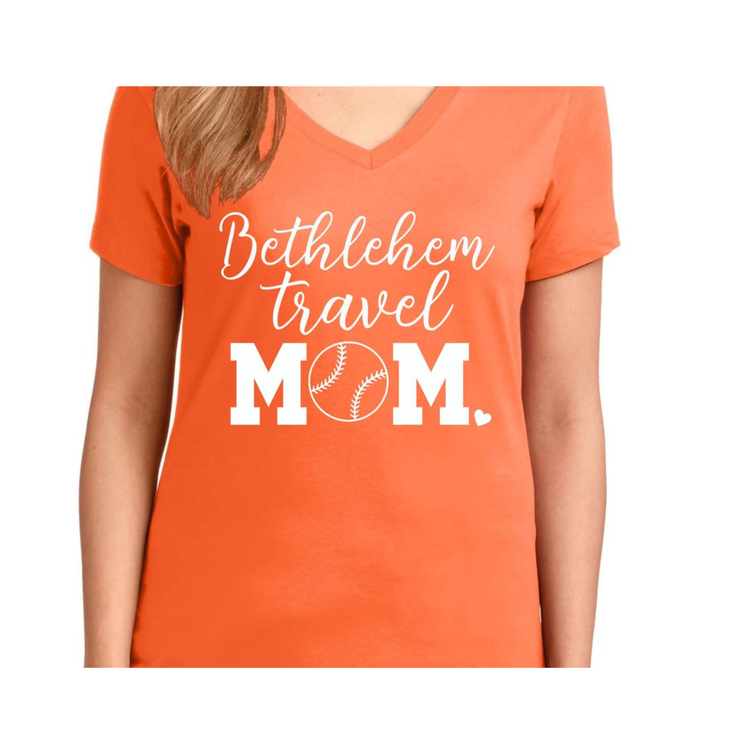 Bethlehem Eagles Baseball Travel Mom T-Shirt