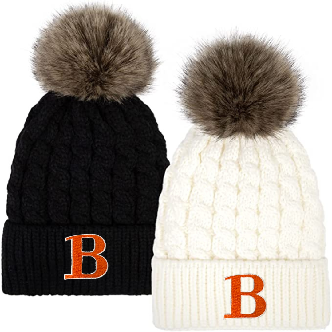 Women's Bethlehem Eagles Embroidered "B" Beanie