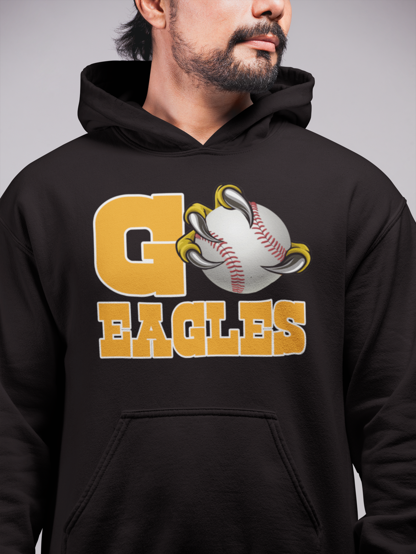 Bethlehem Eagles Go Eagles Baseball Hoodie