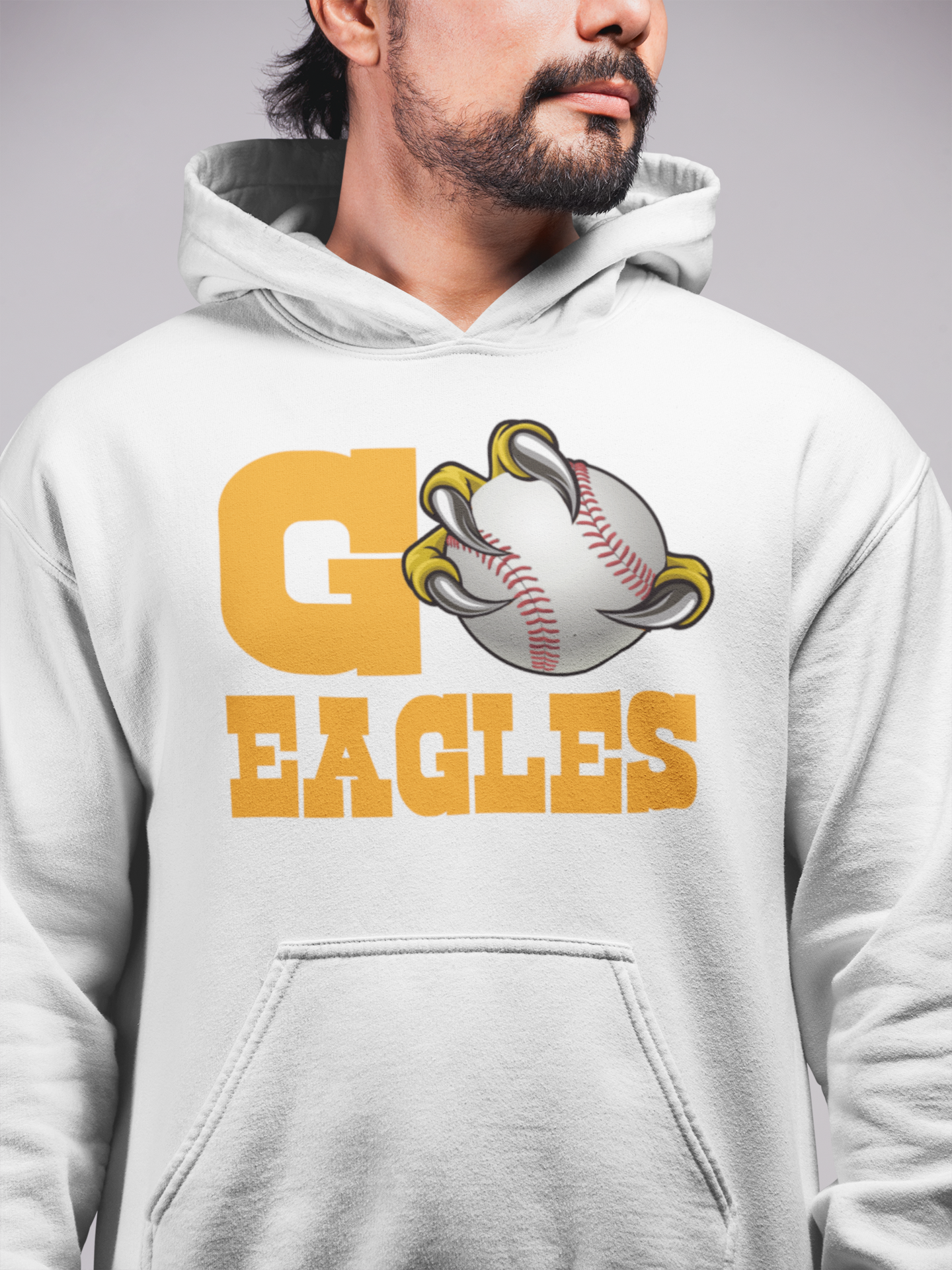 Bethlehem Eagles Go Eagles Baseball Hoodie