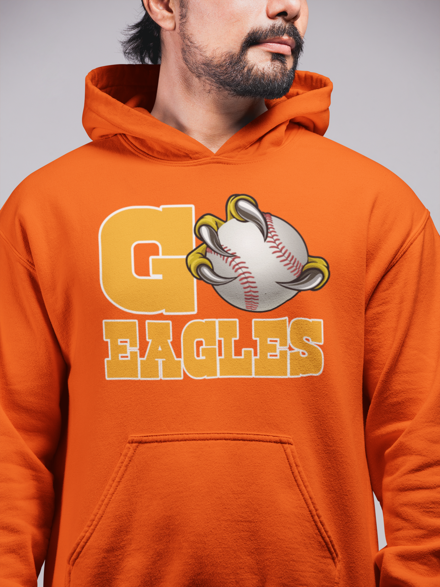 Bethlehem Eagles Go Eagles Baseball Hoodie