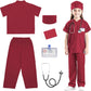 Personalized Kids Scrub Costume Dr or Nurse