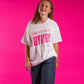 Unisex Real Kids Wear Pink Fight for the Future T Shirt