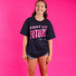 Unisex Real Kids Wear Pink Fight for the Future T Shirt