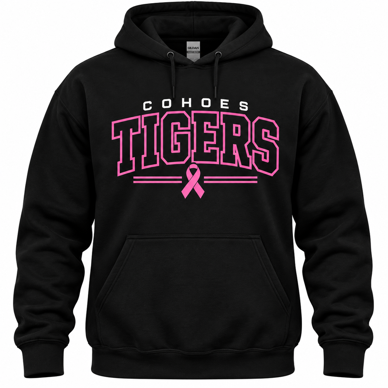 2026 Cohoes Tigers Breast Cancer T Shirt - Hoodie