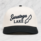 Embroidered Saratoga Lake Otto Cap