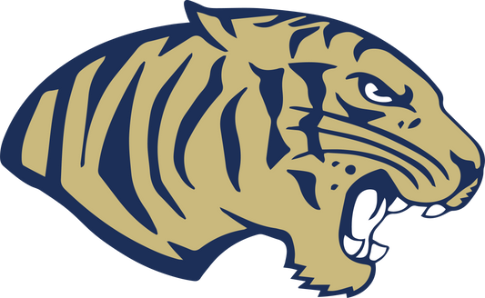 Cohoes Tiger Head Window Decal