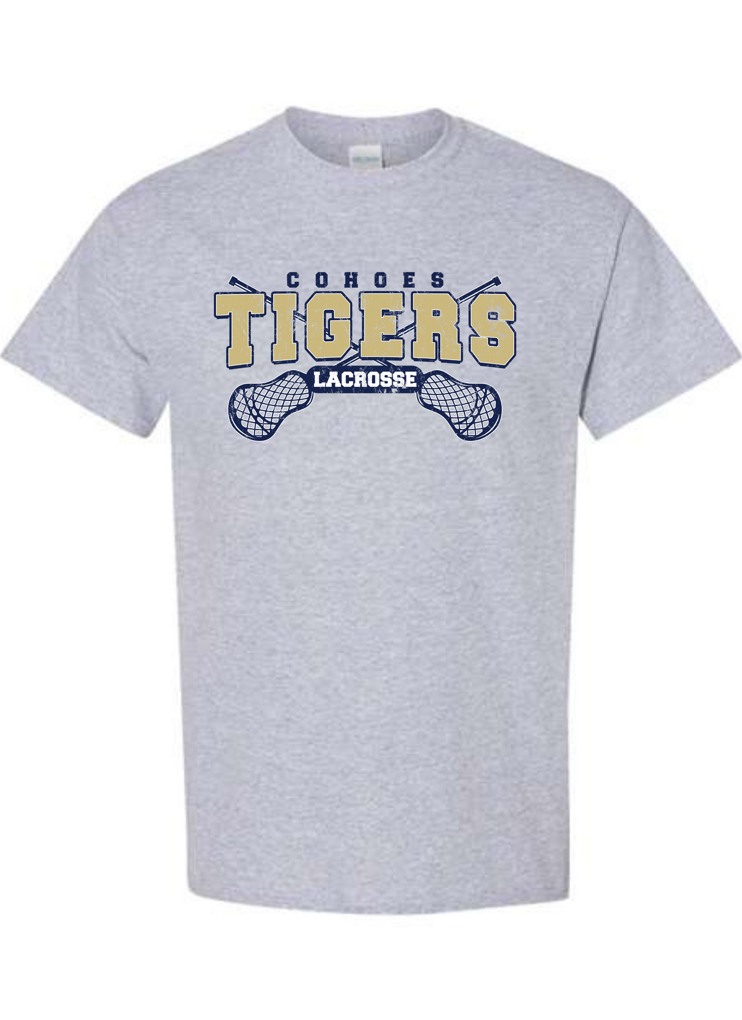 Cohoes Tigers Lacrosse Sticks T Shirt Hoodie