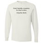 Charlie Kirk God Family Country Shirt Long Sleeve or Hoodie