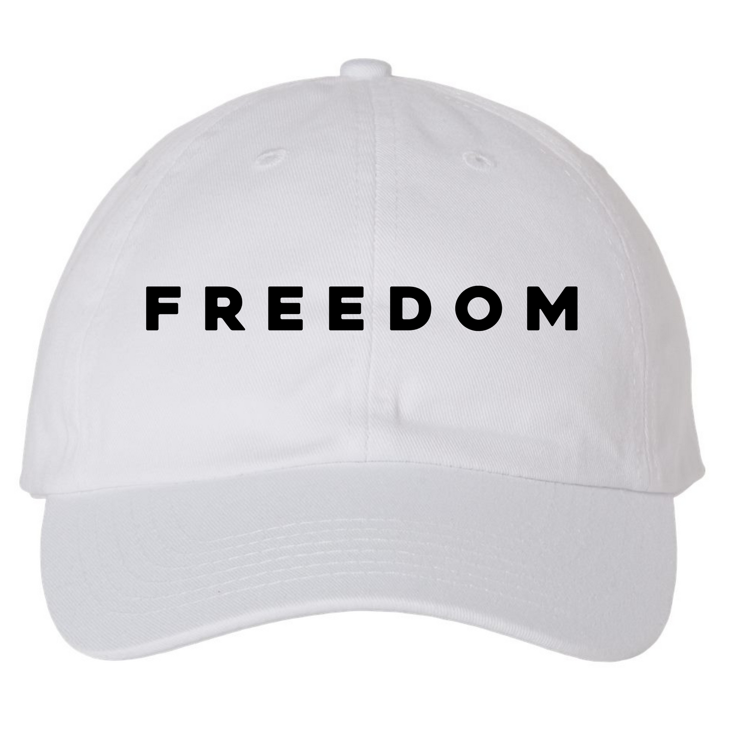 Embroidered Charlie Kirk FREEDOM Dad Cap Unstructured Cap