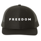 Embroidered Charlie Kirk FREEDOM Richardson Trucker Hat
