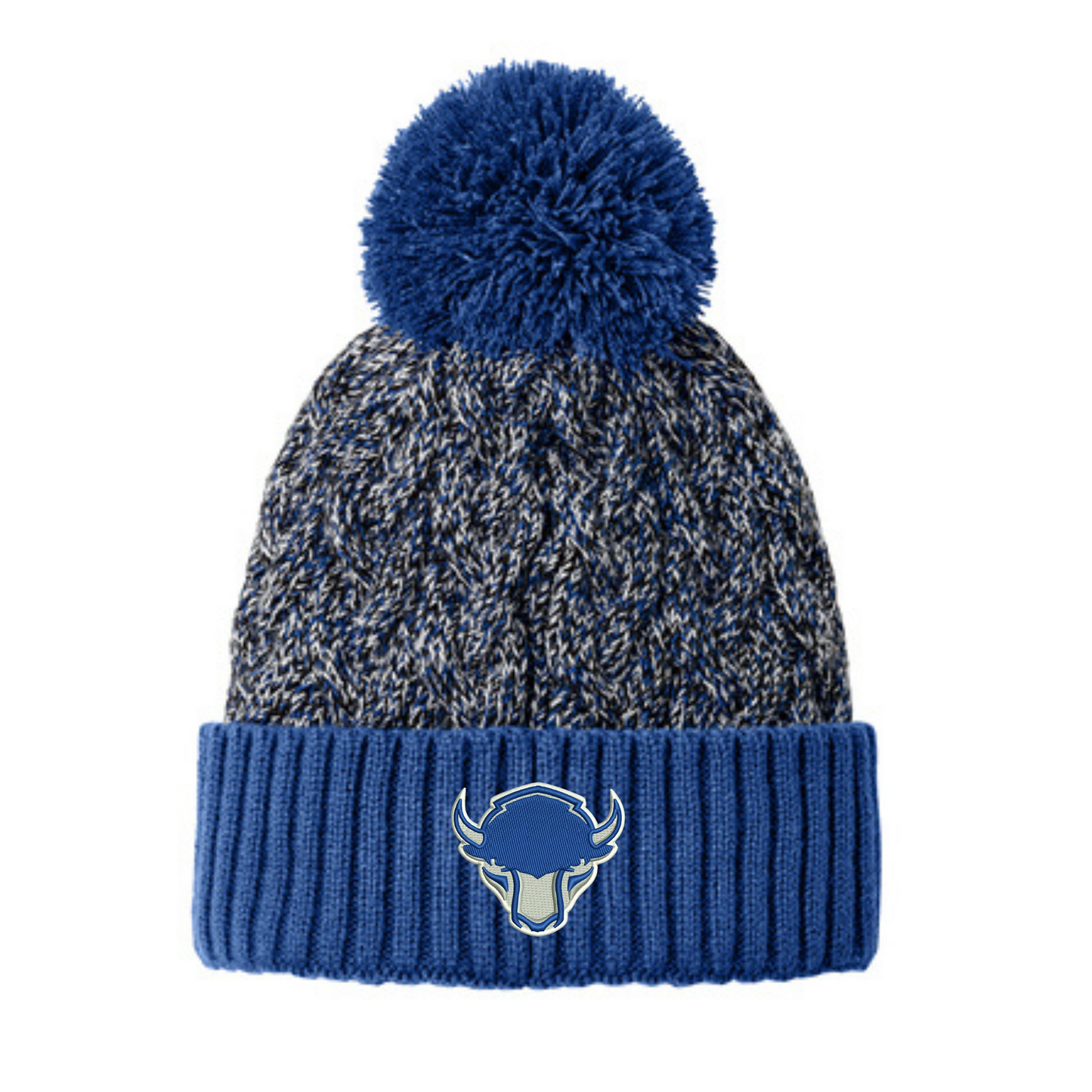 North Colonie Bison Team Beanie Winter Hat Multiple Styles