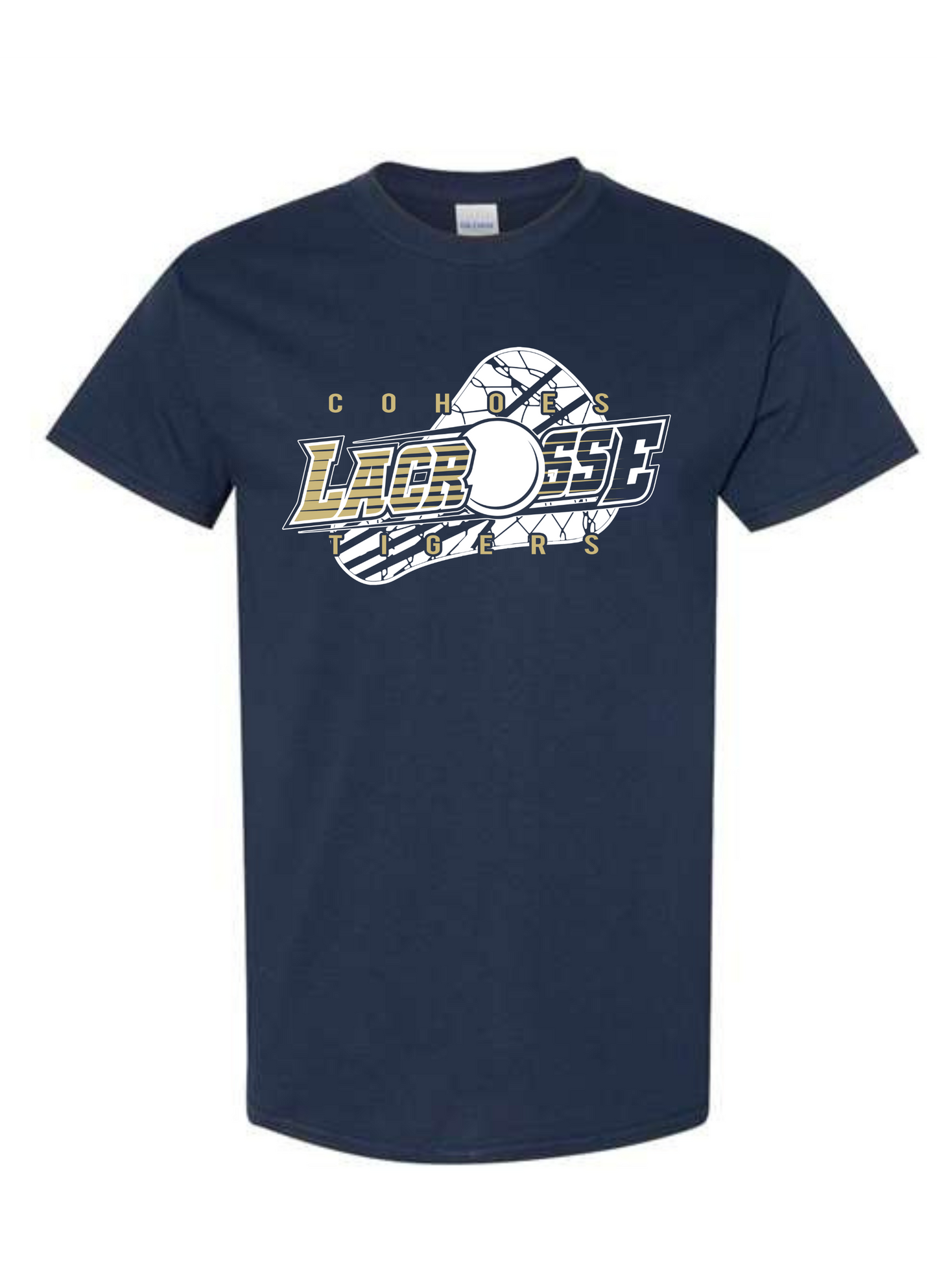 Cohoes Tigers Lacrosse Ball T Shirt Hoodie