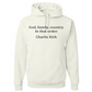 Charlie Kirk God Family Country Shirt Long Sleeve or Hoodie