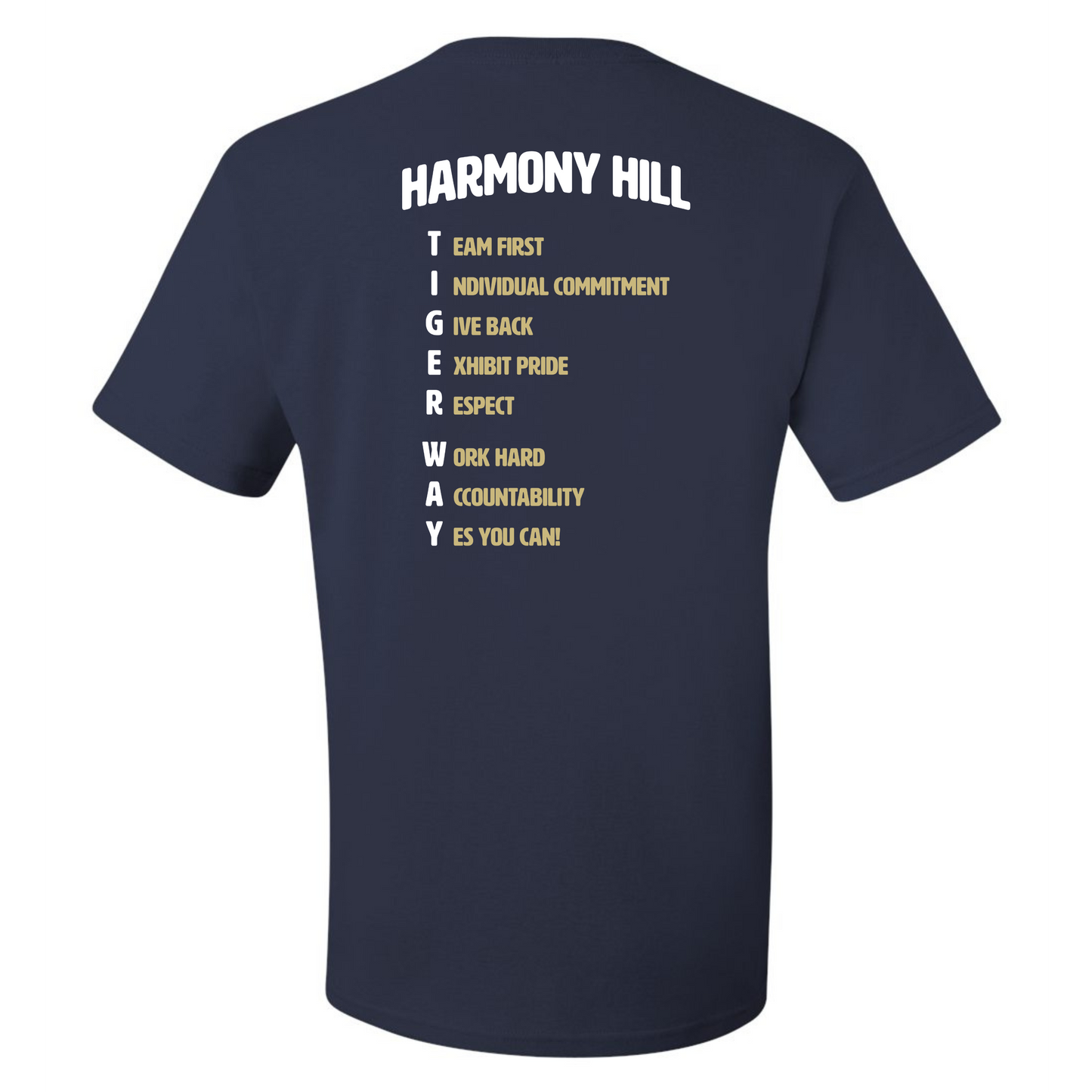 Cohoes Tiger Way T Shirt Long Sleeve Crewneck Hoodie