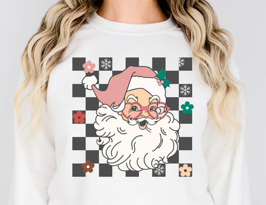 Santa Checkered (black)