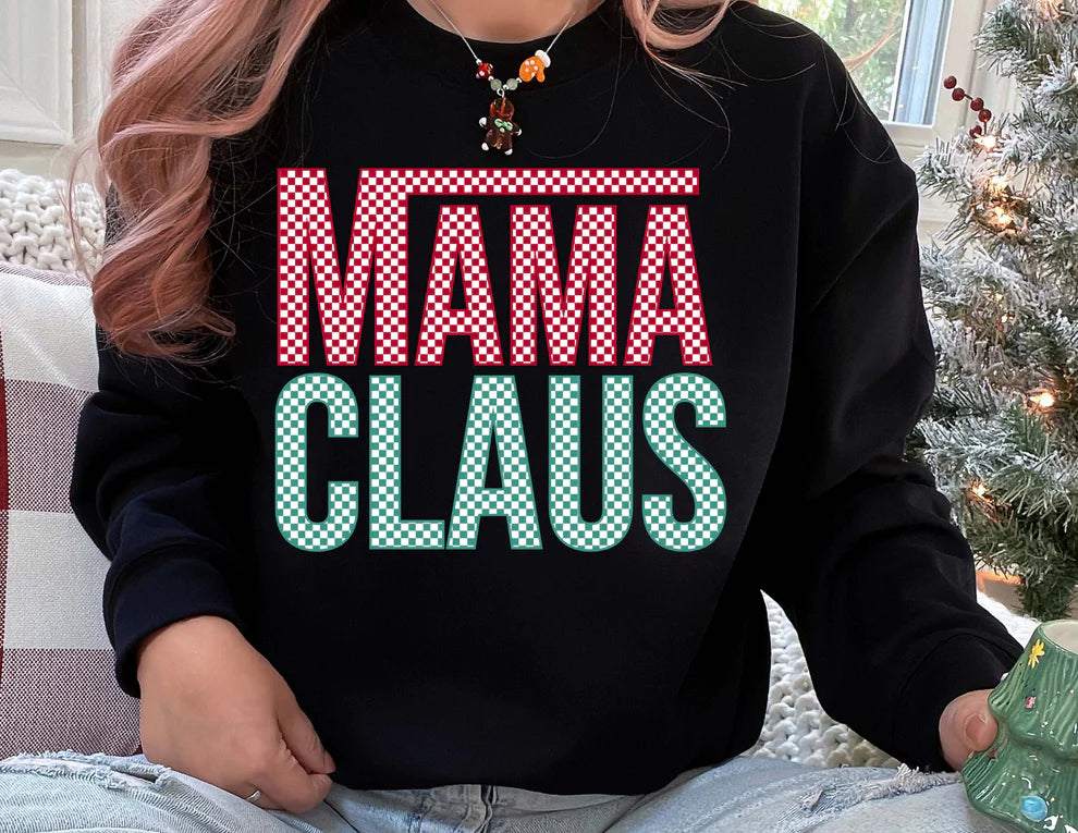 Mama Claus checkered