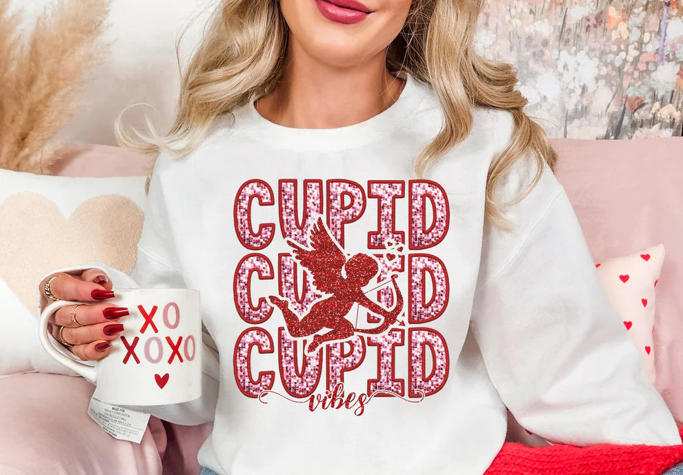 Cupid Faux Embroidery