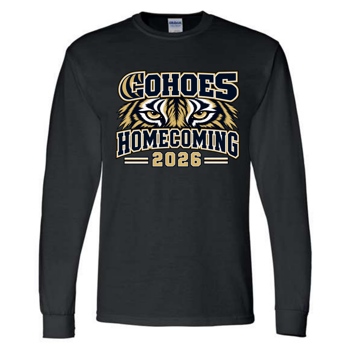Cohoes Tigers Homecoming 2026 T Shirt/Long Sleeve/Crew/Hoodie