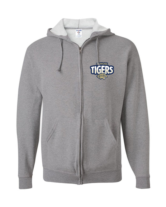 Cohoes Tigers Zip Up Hoodie