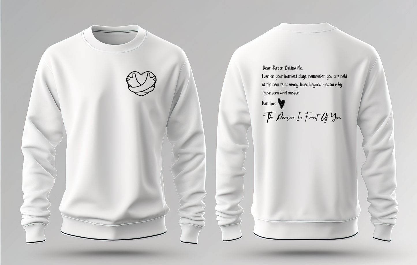 The Be Kind Be Positive Crewneck